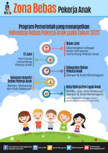 Kemnaker Kampanyekan Indonesia Bebas Pekerja Anak