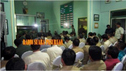 EVALUASI SWASEMBADA BERAS, PANGDAM V BRAWIJAYA BERKUNJUNG KE KODIM 0819 PASURUAN