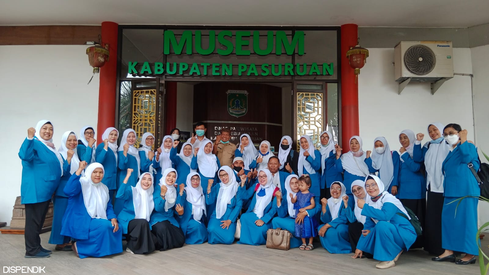 IGTKI Kecamatan Pandaan di Museum Kabupaten Pasuruan