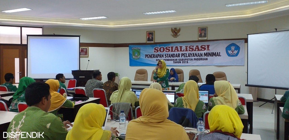 Sosialisasi Penerapan Standar Pelayanan Minimal (SPM) Dinas Pendidikan Kabupaten Pasuruan