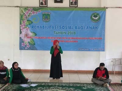 Cegah Kekerasan Anak, Dinas KBPP Kabupaten Pasuruan Gelar Rehabilitasi Sosial