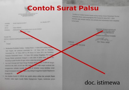 Surat Pengangkatan CPNS, Itu Hoax