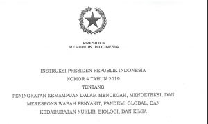 Presiden Teken Inpres Peningkatan Kemampuan Merespon Wabah Penyakit, Pendemi Global