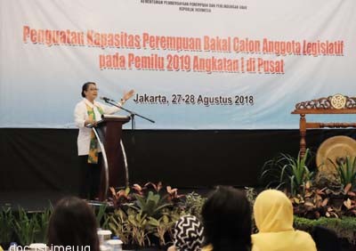 Kemen PPPA : Tingkatkan Partisipasi Perempuan dalam Pemilu 2019