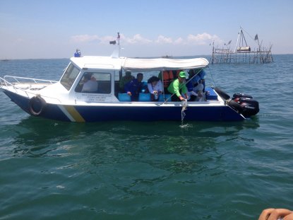 JAGA EKOSISTEM LAUT, DINAS PERIKANAN & KELAUTAN SEBAR RIBUAN BENIH IKAN 