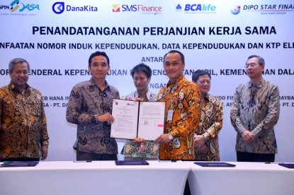 Pemerintah Jalin Kerjasama dengan 10 Perusahaan Terkait  Data Kependudukan 
