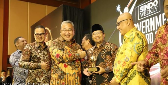 Bupati Pasuruan Terima Penghargaan Melalui Program Kenduren Mas