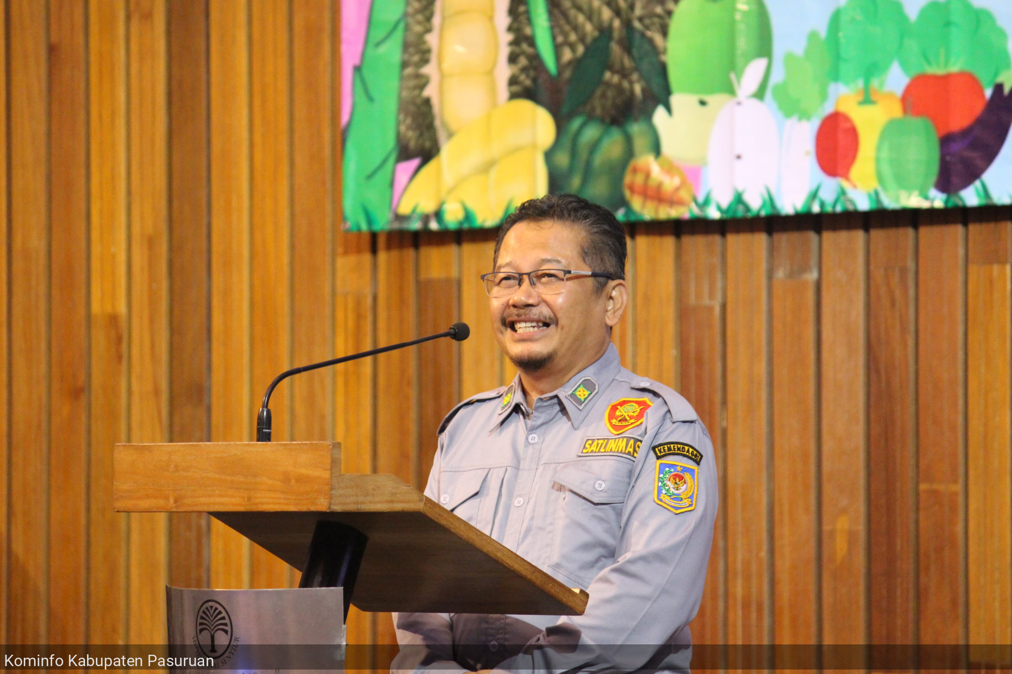 Pj. Bupati Pasuruan Andriyanto dalam Diseminasi ST2023 Ajak Masyarakat Untuk Berkarya Dengan Data