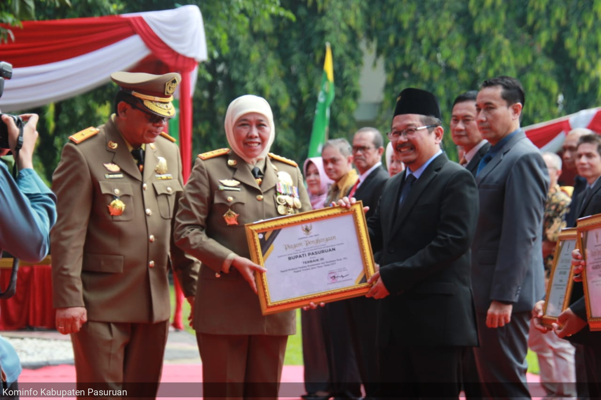 Pemerintah Kabupaten Pasuruan Raih Penghargaan Pembina K3 Terbaik III Tahun 2024