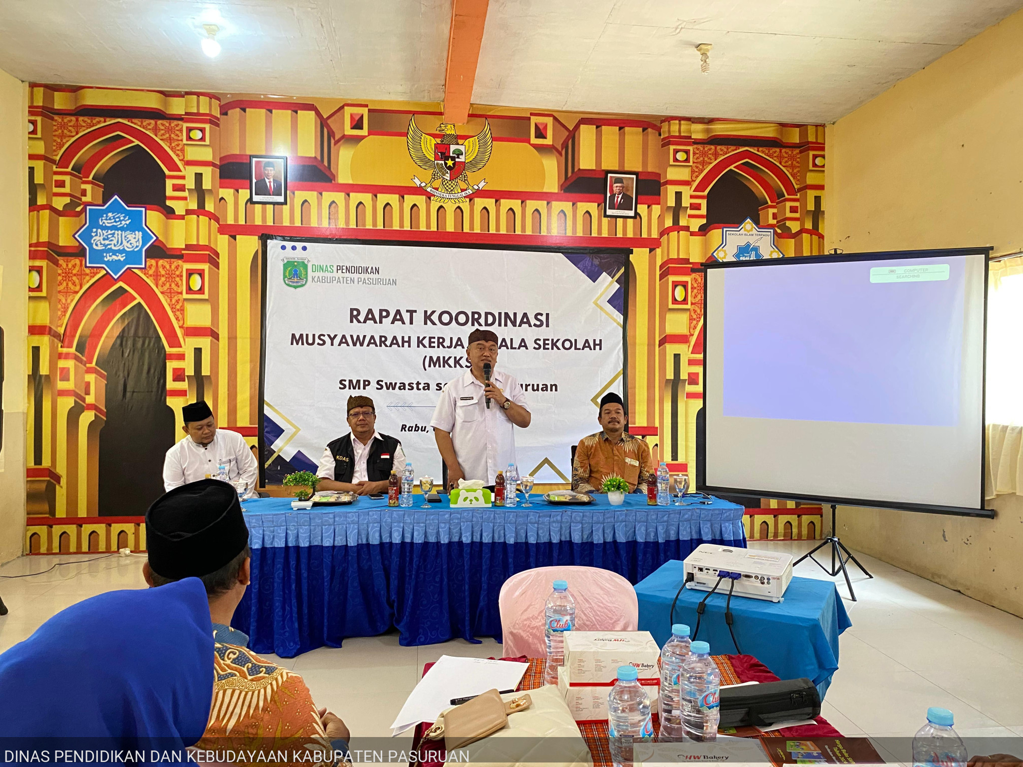 Rapat Koordinasi Musyawarah Kerja Kepala Sekolah (MKKS)