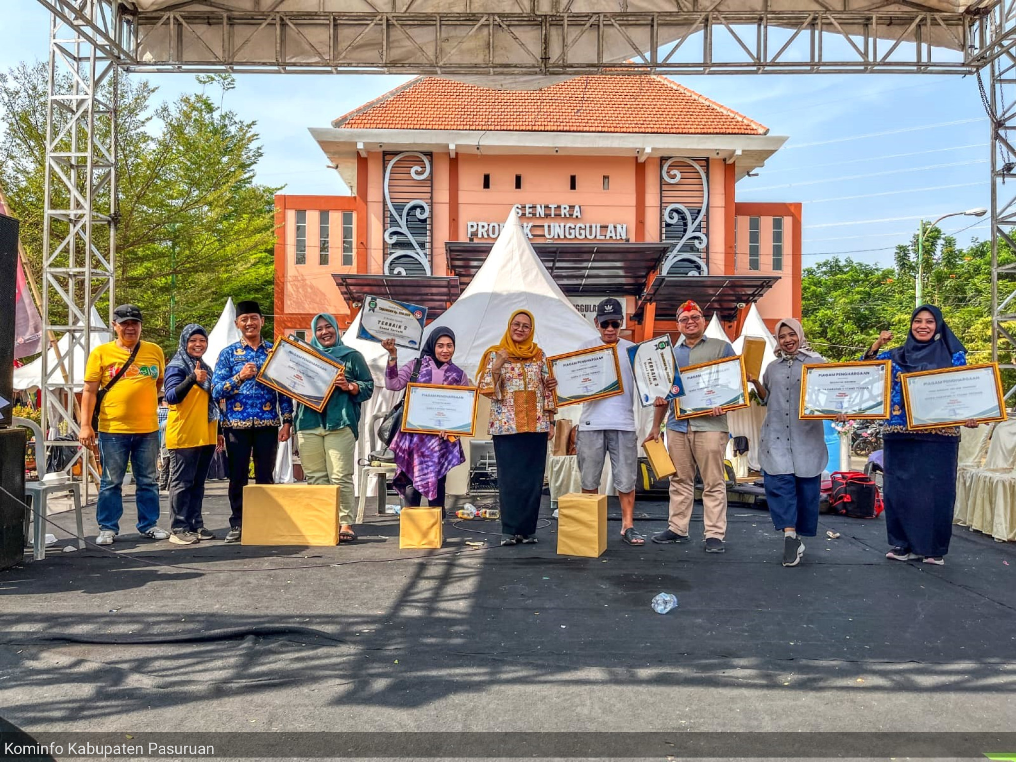Kepala Disperindag Kabupaten Pasuruan Tutup Rangkaian Kegiatan Gebyar IKM 2024