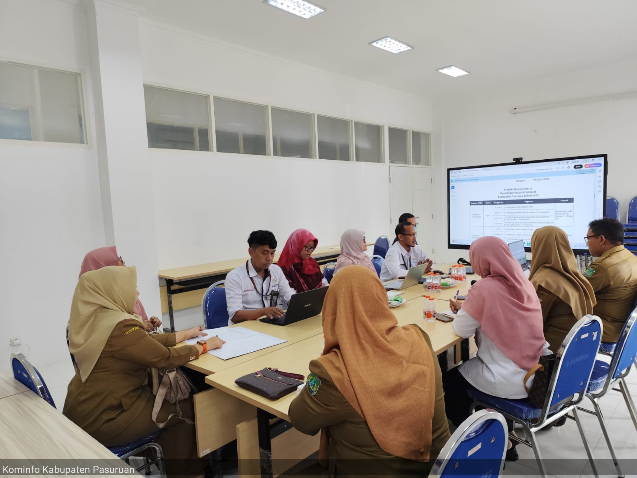 Pembinaan Statistik Sektoral Perangkat Daerah Kabupaten Pasuruan