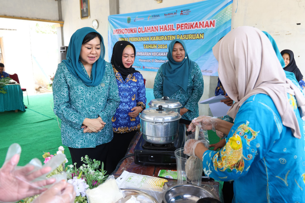 Introduksi Produk Olahan Ikan di Desa Jimbran Puspo