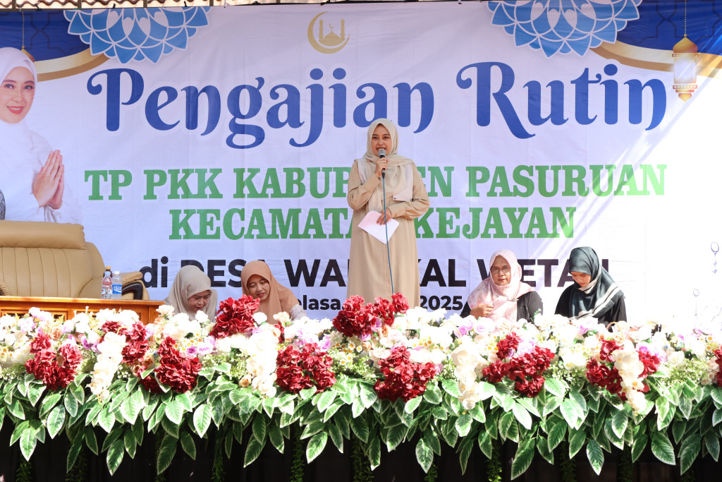 Sambutan Ketua Tim Penggerak PKK Kabupaten Pasuruan, drg Merita Ariestya Yudi