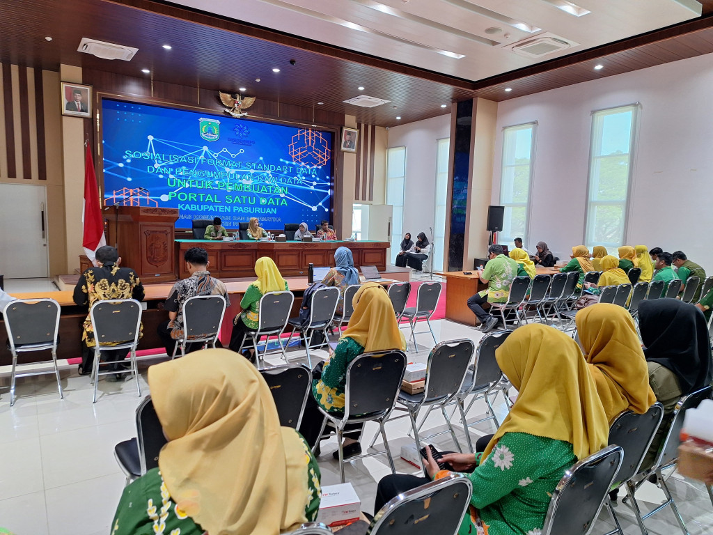 Sosialisasi Format Standart Data dan Pengumpulan Raw Data untuk Portal Satu Data