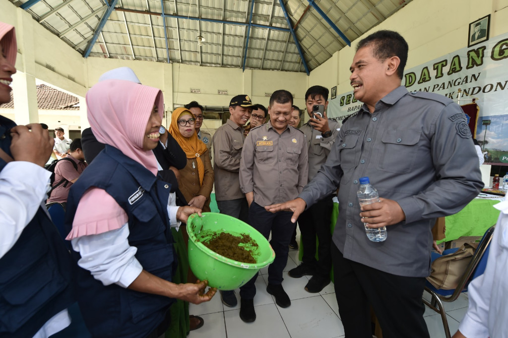 Kunjungan Lapang Dirjen Tanaman Pangan ke Lokasi Rumah Burung Hantu