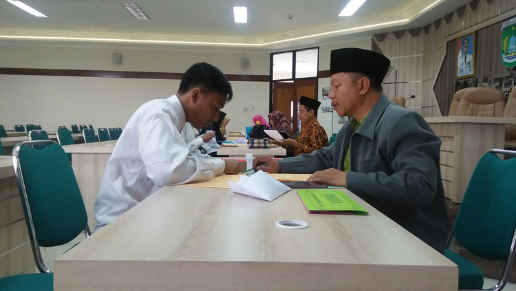 SELEKSI CALON MAHASISWA S-1 UNTUK GURU MADIN TAHUN 2019
