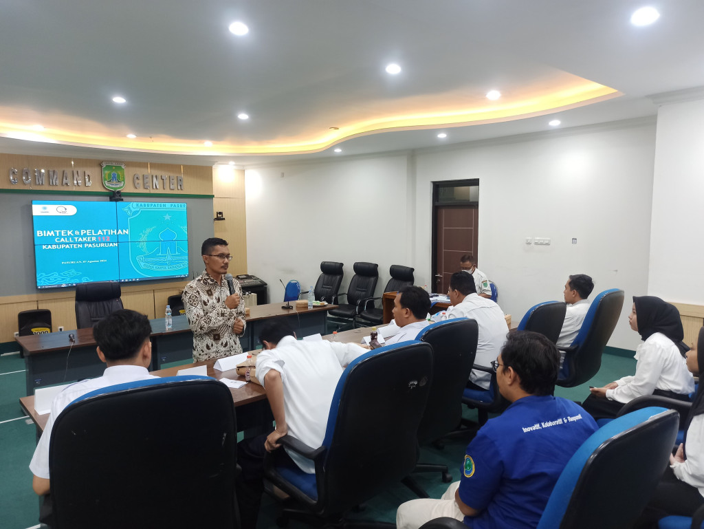 Bimtek dan Pelatihan Call Taker 112 Kabupaten Pasuruan