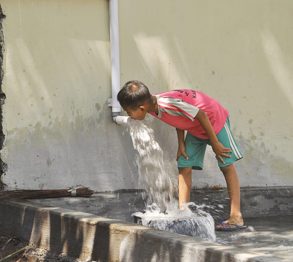Meliput Air Bersih Perumda Air Minum Giri Nawa Tirta