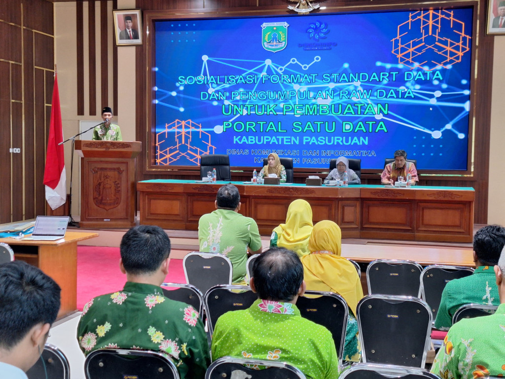 Sosialisasi Format Standart Data dan Pengumpulan Raw Data untuk Portal Satu Data