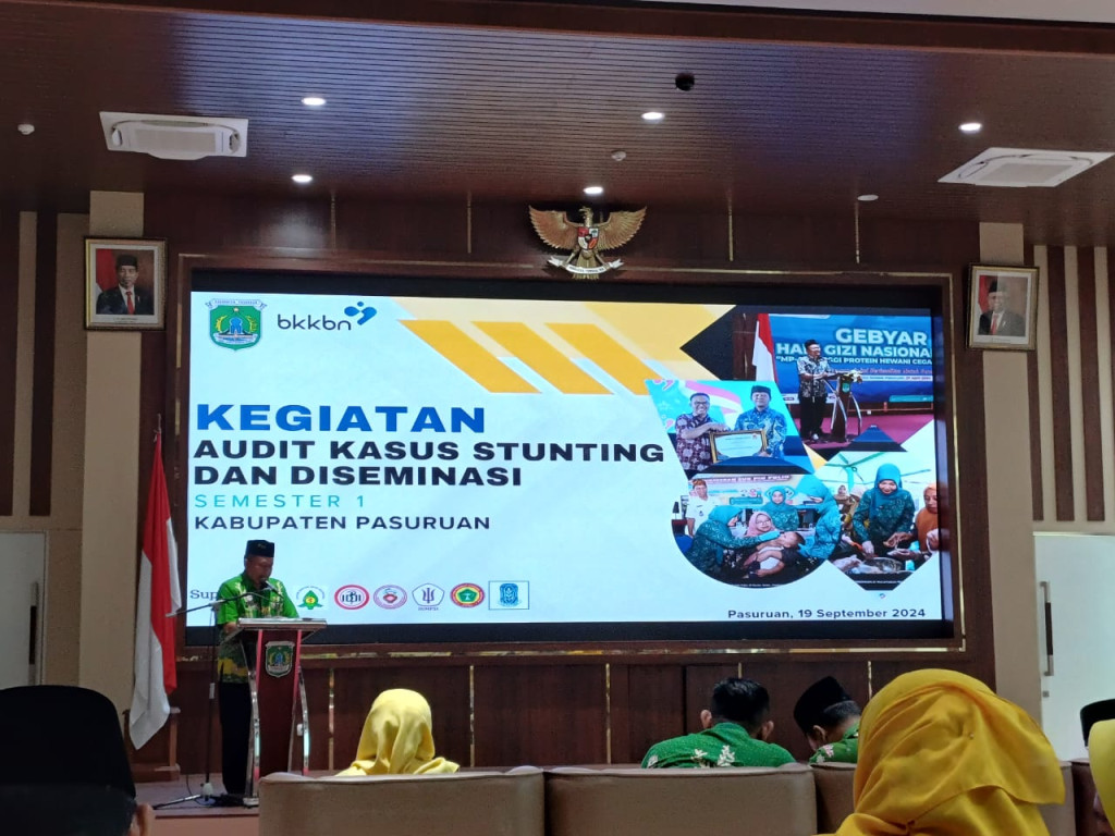 Audit Kasus Stunting dan Diseminasi Semester 1 Pemkab Pasuruan