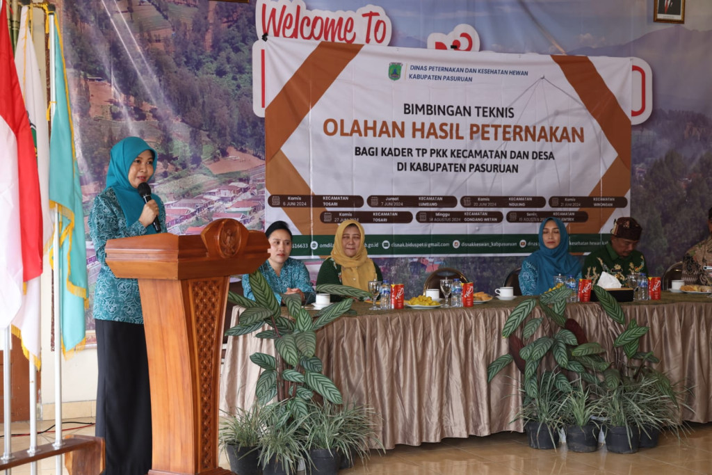 Bimtek Olahan Hasil Peternakan di Kecamatan Tosari