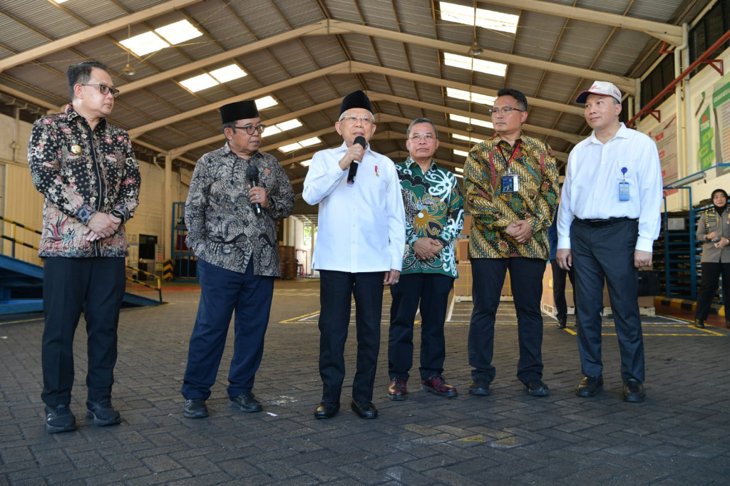 Wapres K.H Ma'ruf Amin Kunjungi PIER Pasuruan