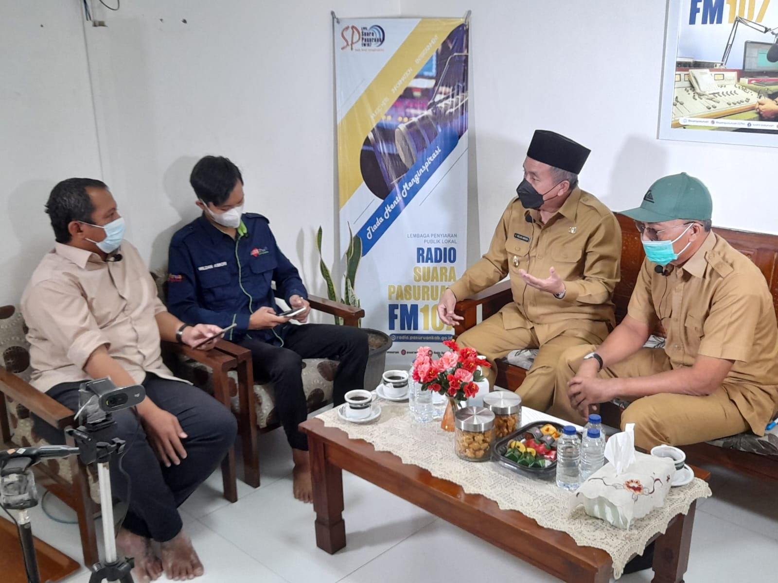 Talkshow Radio bersama Dinas Bina Marga dan Bina Kontruksi