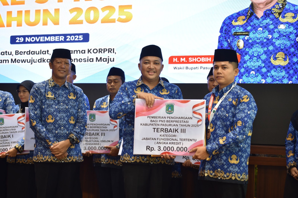 Pemberian Apresiasi kepada ASN Berprestasi Tahun 2025