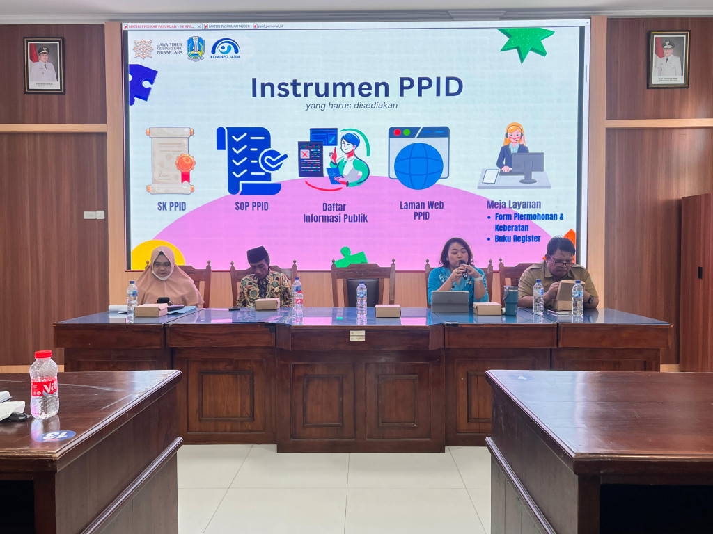 Sosialisasi Monitoring dan Evaluasi Keterbukaan Informasi Publik 2026