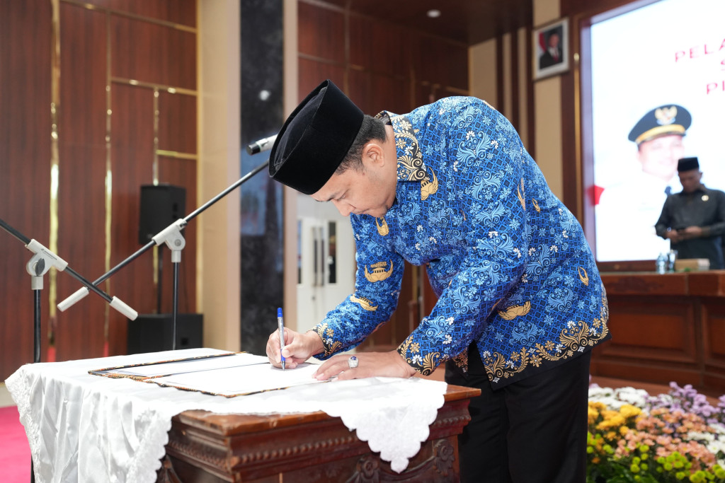 Pelantikan dan Pengambilan Sumpah/Janji Jabatan Pimpinan Tinggi Pratama