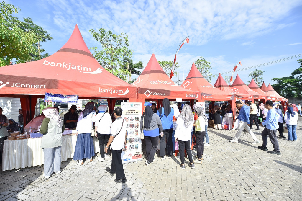 Bazar UMKM di Acara Puncak Peringatan Hari Anti Korupsi Sedunia (HAKORDIA) dan HUT KORPRI ke 54