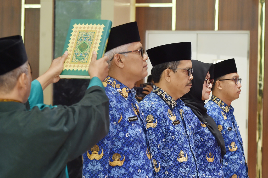 Pelantikan dan Pengambilan Sumpah/Janji Jabatan Pimpinan Tinggi Pratama