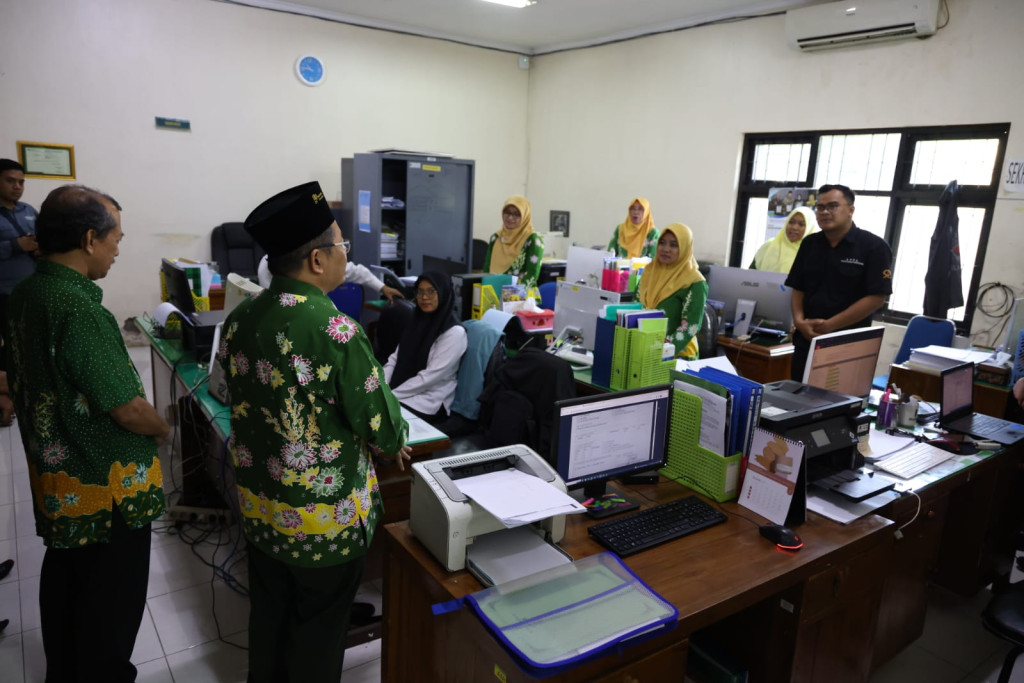 Kunjungan Pj Bupati Pasuruan ke Dinas Kominfo Kab. Pasuruan