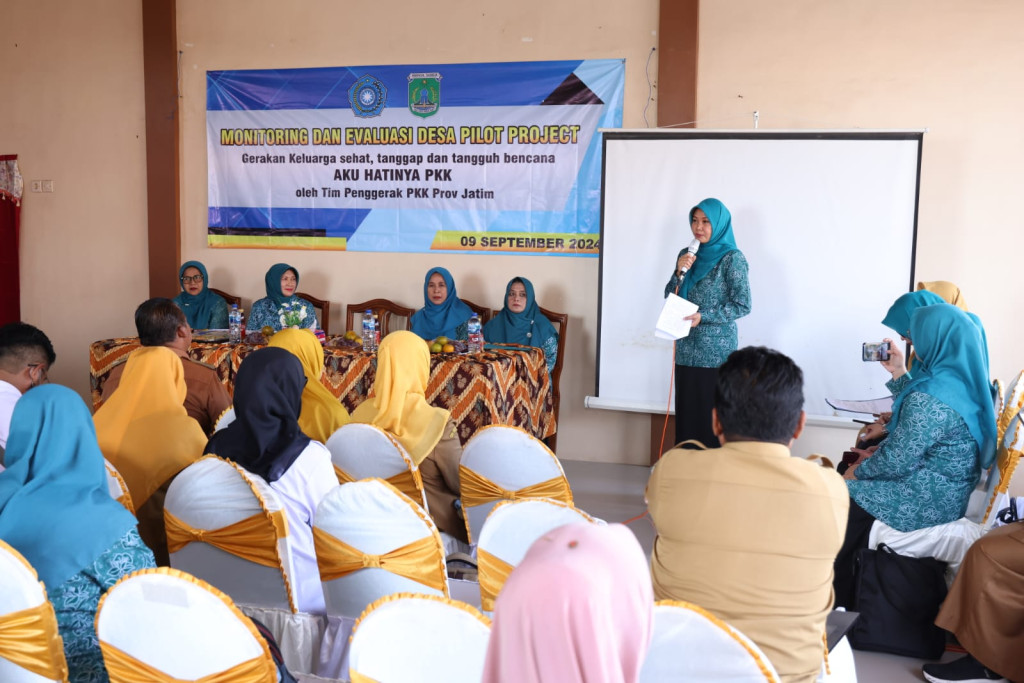 Monitoring dan Evaluasi Desa Pilot Project oleh PKK Kabupaten Pasuruan
