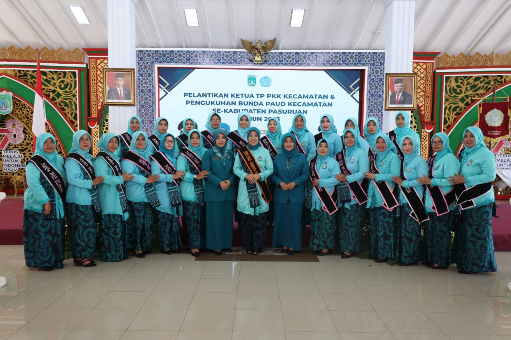 Pelatihan Ketua TP PKK Kecamatan dan Pengukuhan Bunda Paud