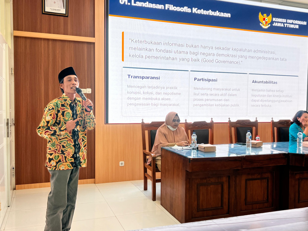 Sosialisasi Monitoring dan Evaluasi Keterbukaan Informasi Publik 2026