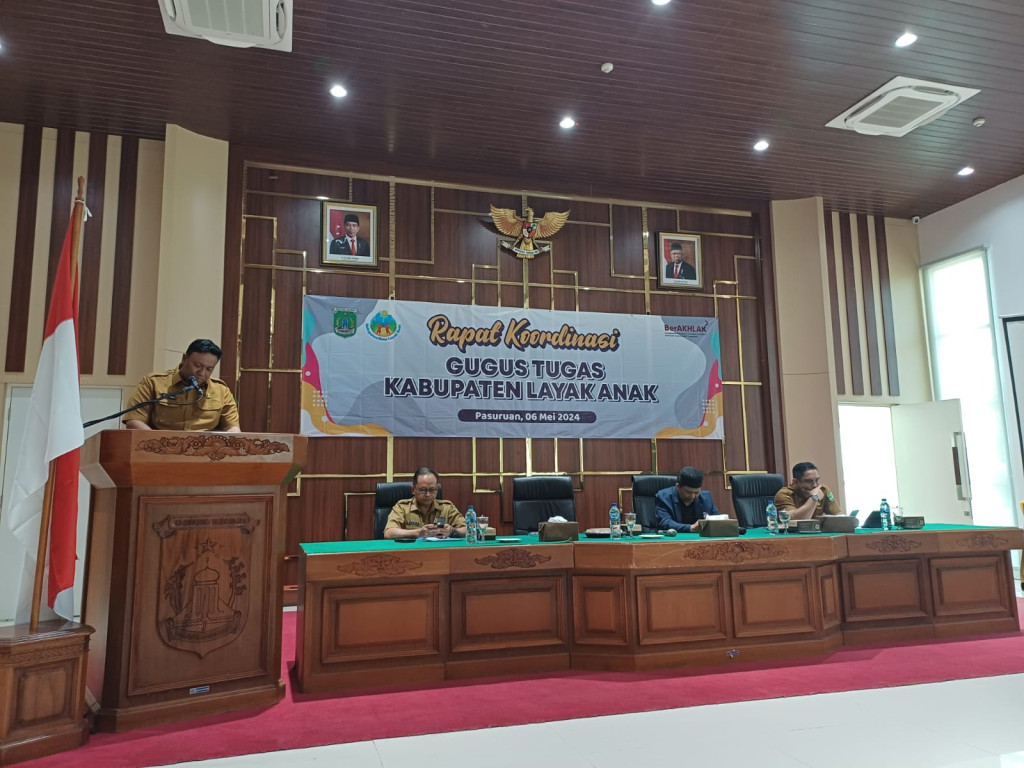 Rapat Koordinasi Gugus Tugas Kabupaten Layak Anak