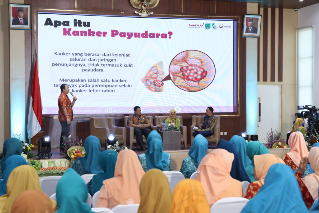 Talkshow dan Seminar Kesehatan TP PKK dalam rangka HUT Kabupaten Pasuruan Ke-1095