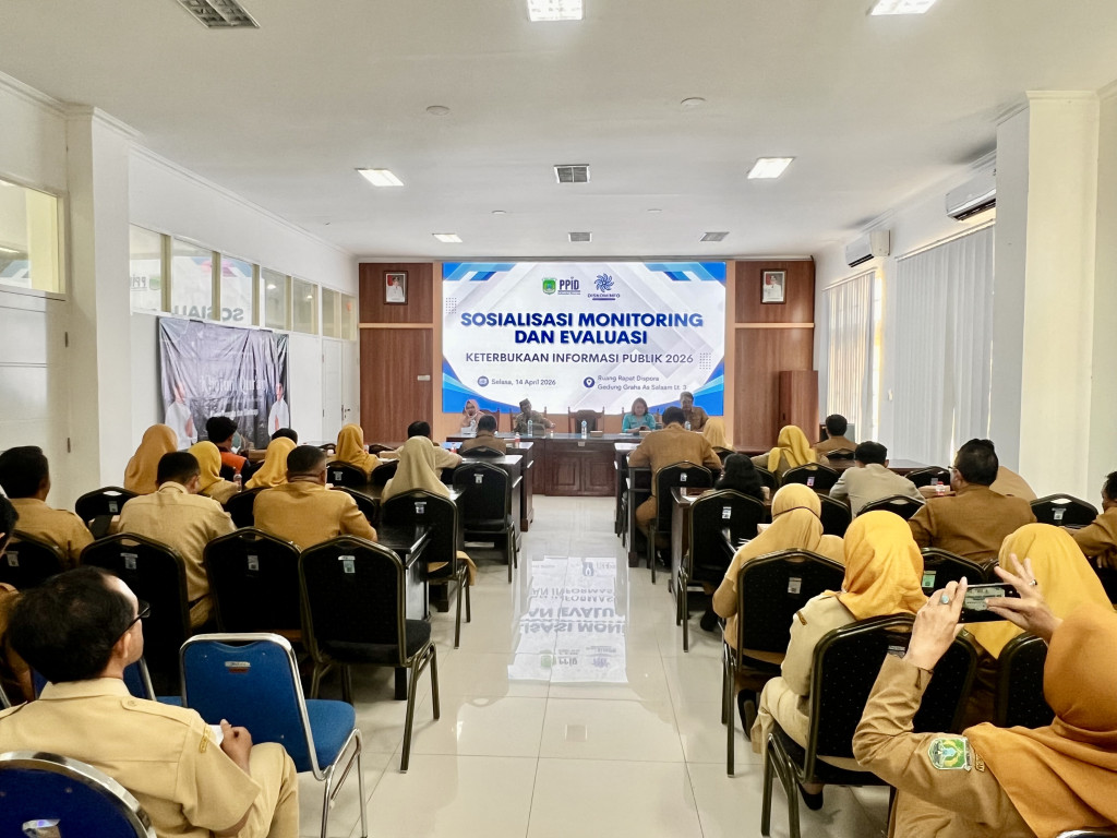 Sosialisasi Monitoring dan Evaluasi Keterbukaan Informasi Publik 2026