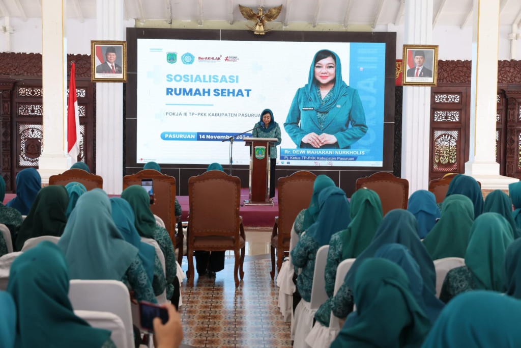 Sosialisasi Rumah Sehat TP PKK Kabupaten Pasuruan