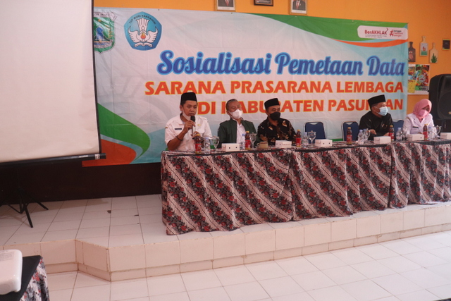 Sosialisasi Pemetaan Sarana Prasarana Lembaga di Kabupaten Pasuruan tahun 2022