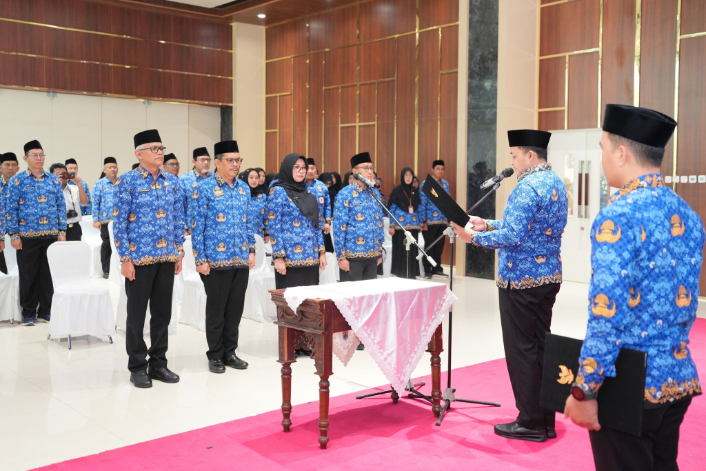 Pelantikan dan Pengambilan Sumpah/Janji Jabatan Pimpinan Tinggi Pratama