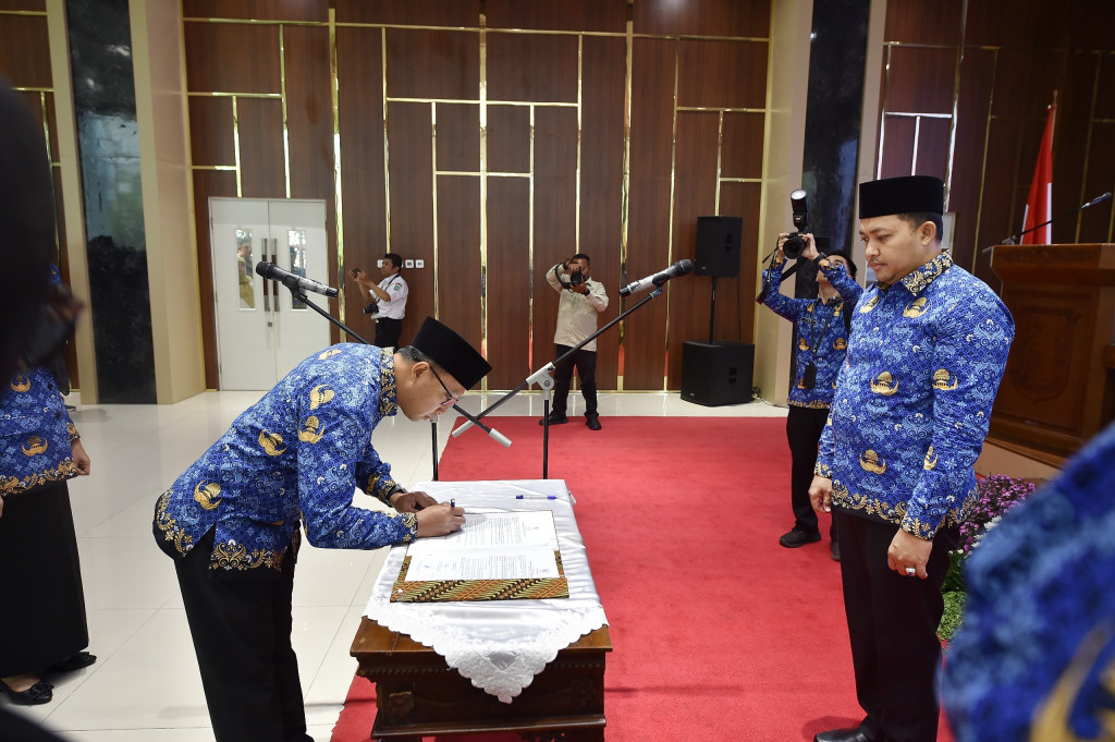 Pelantikan dan Pengambilan Sumpah/Janji Jabatan Pimpinan Tinggi Pratama