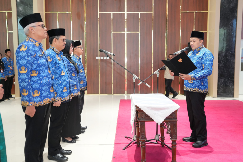 Pelantikan dan Pengambilan Sumpah/Janji Jabatan Pimpinan Tinggi Pratama