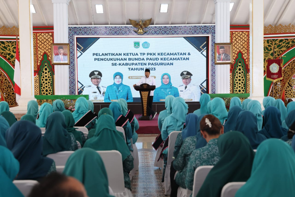 Pelatihan Ketua TP PKK Kecamatan dan Pengukuhan Bunda Paud