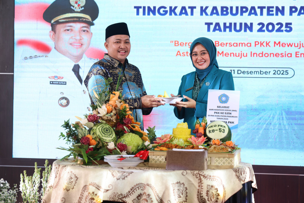 Peringatan Hari Kesatuan Gerak (HKG) PKK Ke 53 Kabupaten Pasuruan