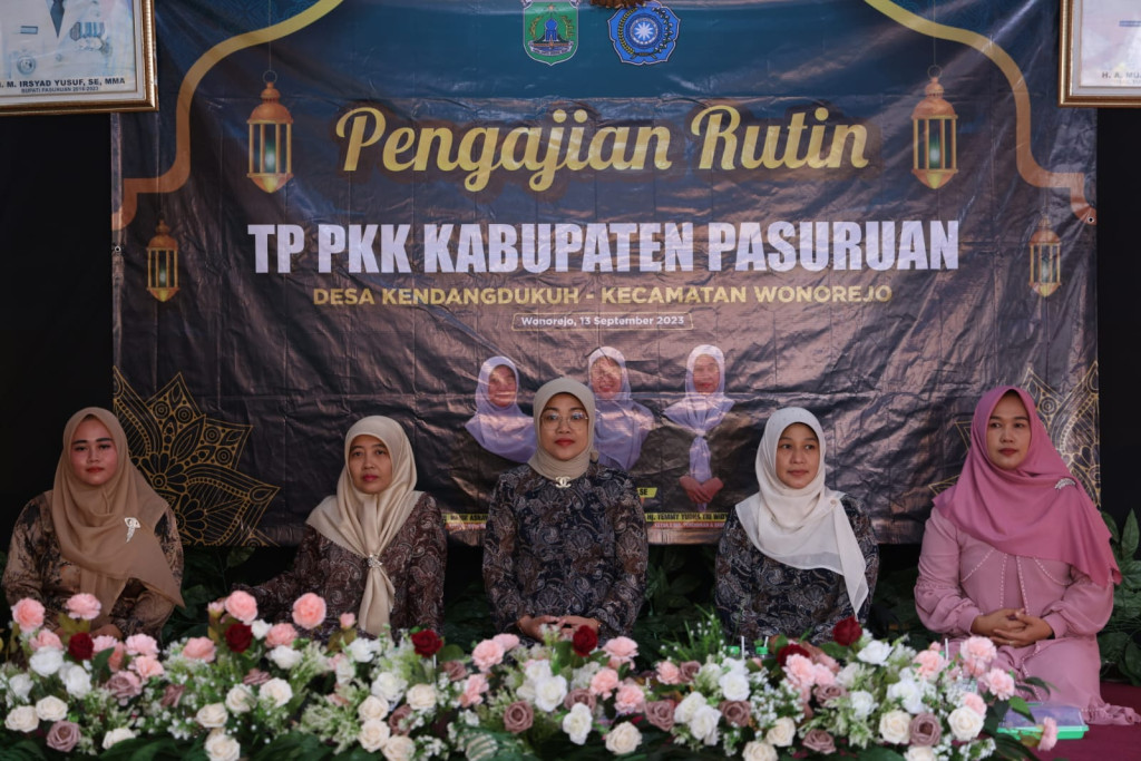 Pengajian Rutin TP PKK Desa Kendang Dukuh-Wonorejo