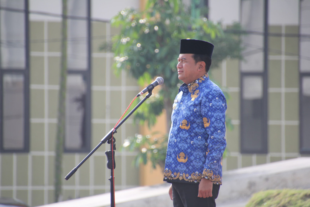 Apel Pagi Bersama di Depan Halaman Gedung Graha Maslahat