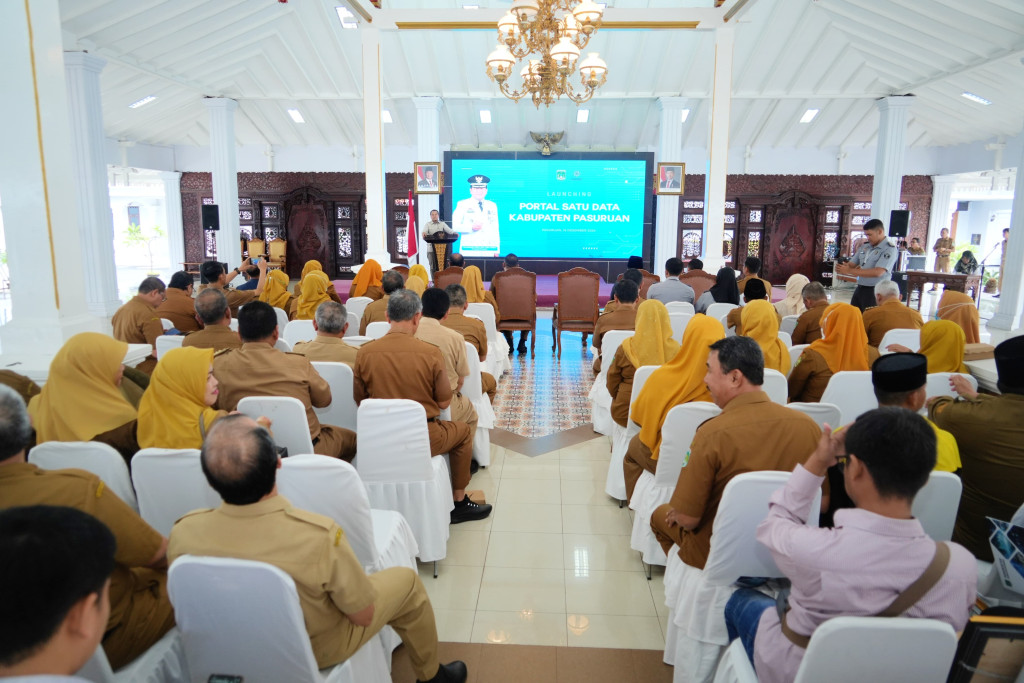 Launching Portal Satu Data Kabupaten Pasuruan